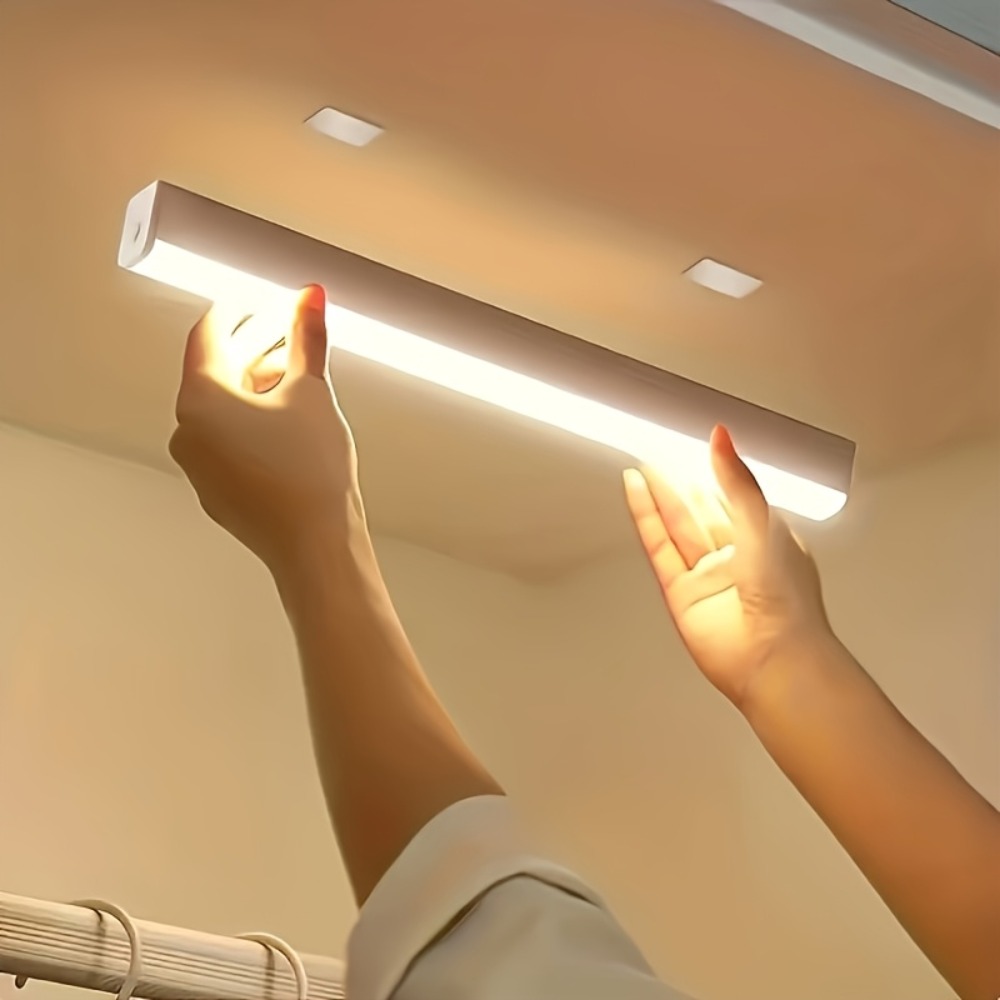 Drawer Dresser White - Wireless LED Strip Lights with Motion