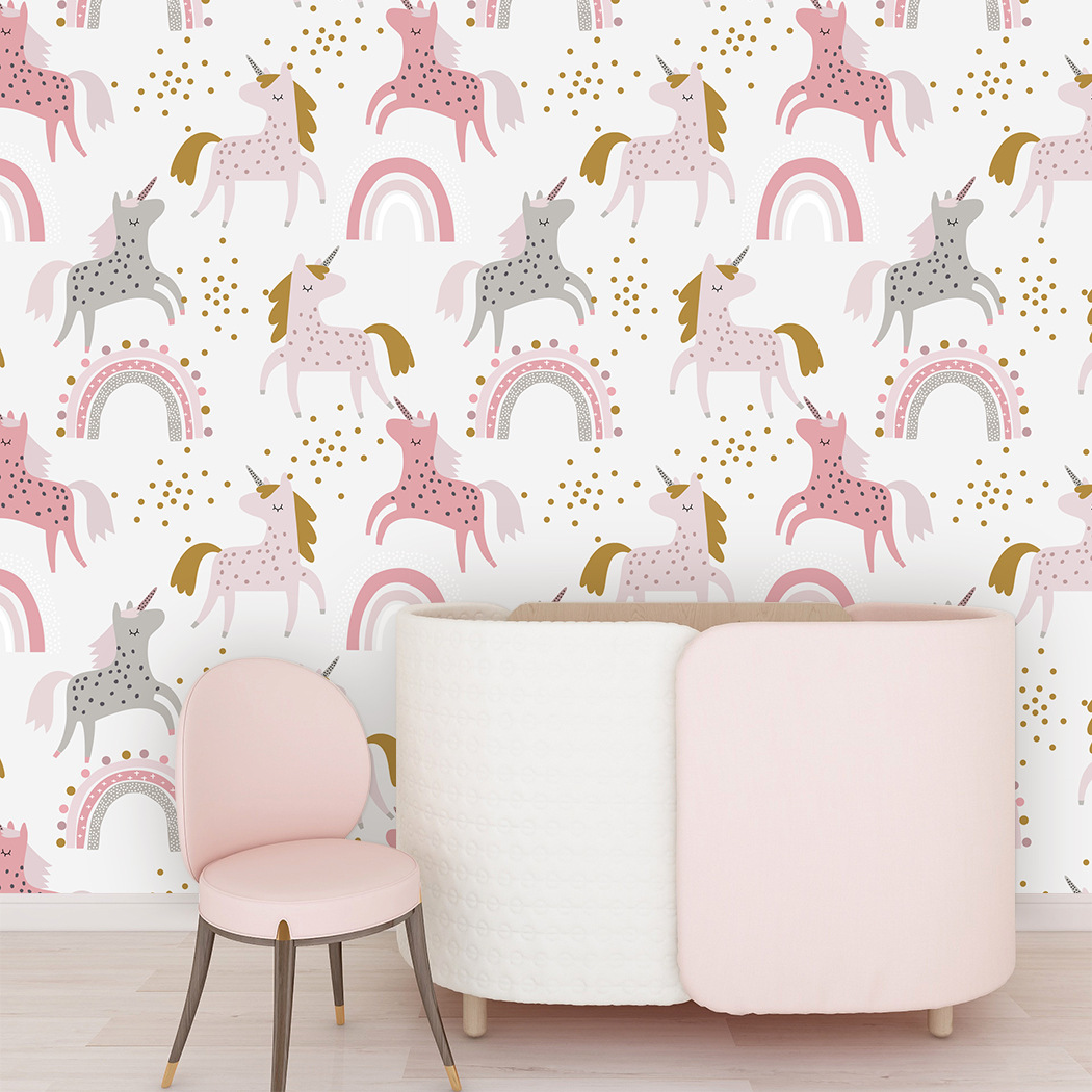 Nursery Wallpaper Baby Girl Bo - Baby Nursery Water 评论和价格