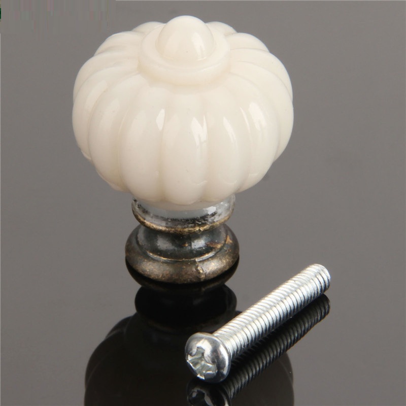 1Pc Acrylic Ivory White Pumpki - Drawer Dresser White 评论和价格