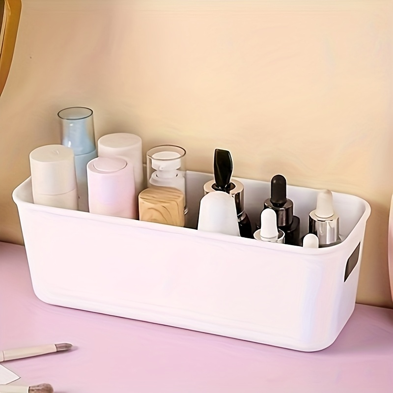 4pcs White Plastic Storage Box - Drawer Dresser White 评论和价格