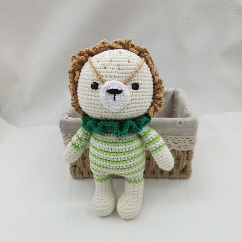 Baby Crochet Stuffed Lion Koal - Baby Nursery Games 评论和价格