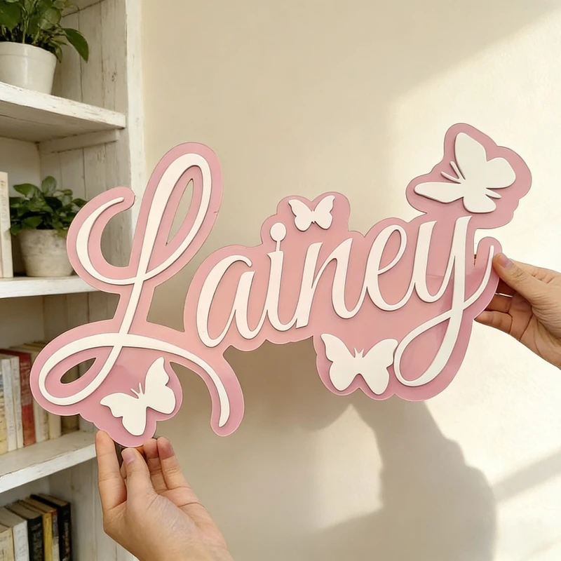 Personalized Baby Name Plaque, - Baby Nursery Toy 评论和价格
