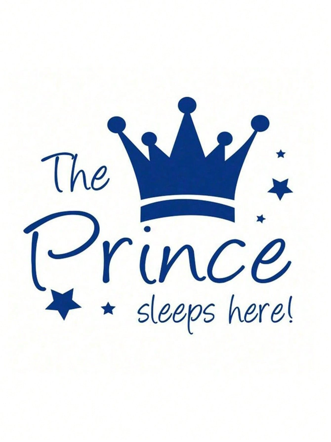 Removable Princess Crown Wall  - Baby Nursery Wallpaper Girl 评论和价格