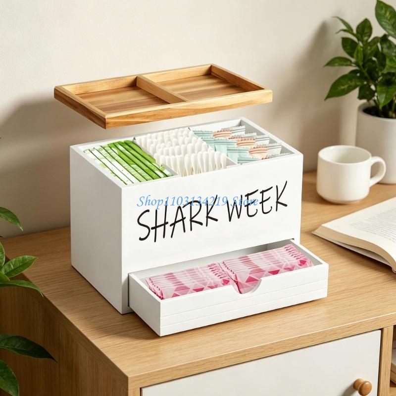 N5KC Dresser Top Storage Box W - Drawer Dresser White 评论和价格