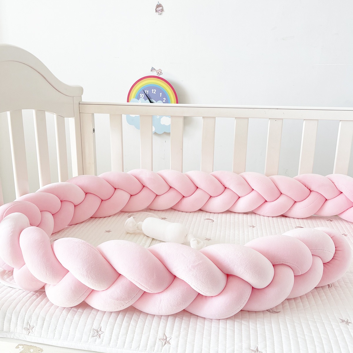 1M/2M/3M/4M Baby Braid Bumper  - Baby Nursery Sale 评论和价格