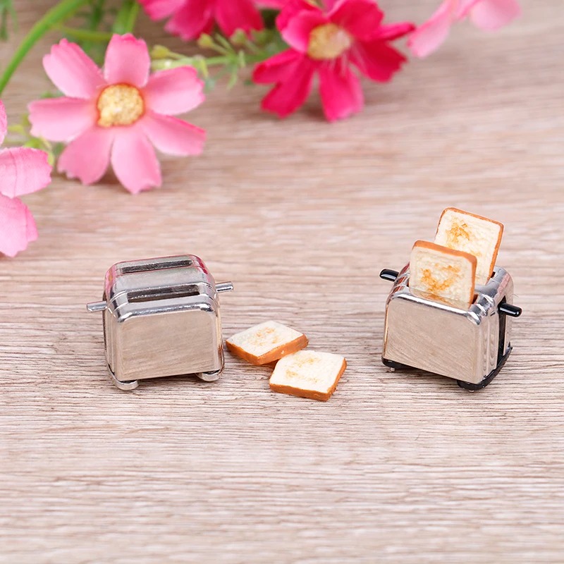 1:12 Dollhouse Mini Bread Mach - Baby Nursery Dolls 评论和价格