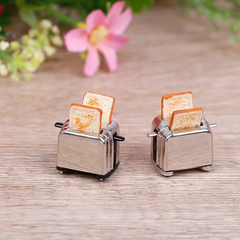 1:12 Dollhouse Mini Bread Mach - Baby Nursery Dolls 评论和价格