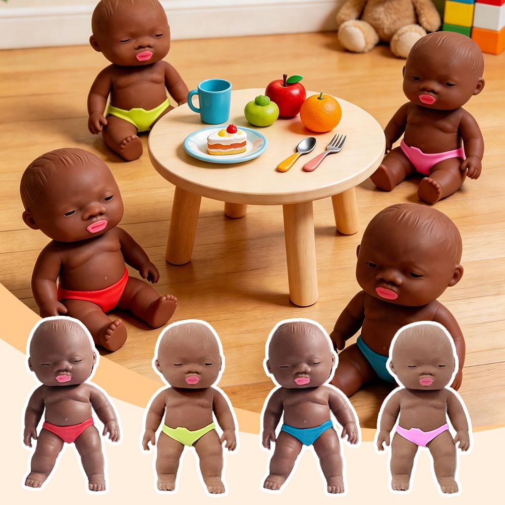 Natasha Black Baby Dolls Relie - Baby Nursery Dolls 评论和价格