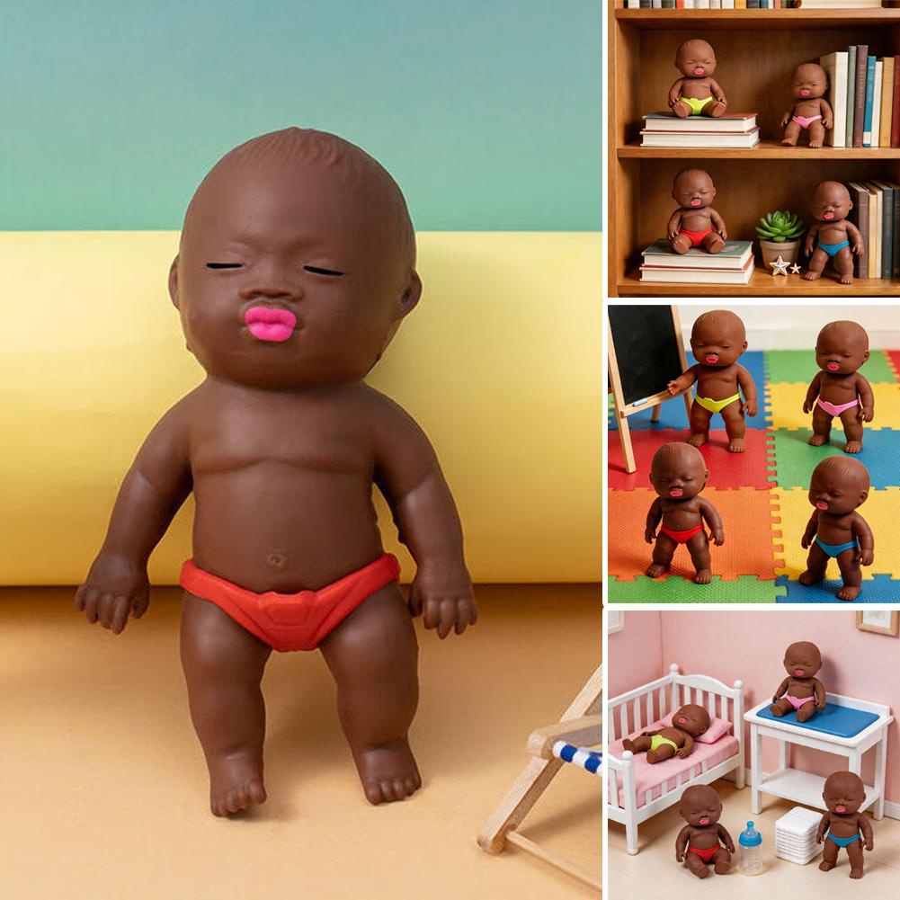 Natasha Black Baby Dolls Relie - Baby Nursery Dolls 评论和价格