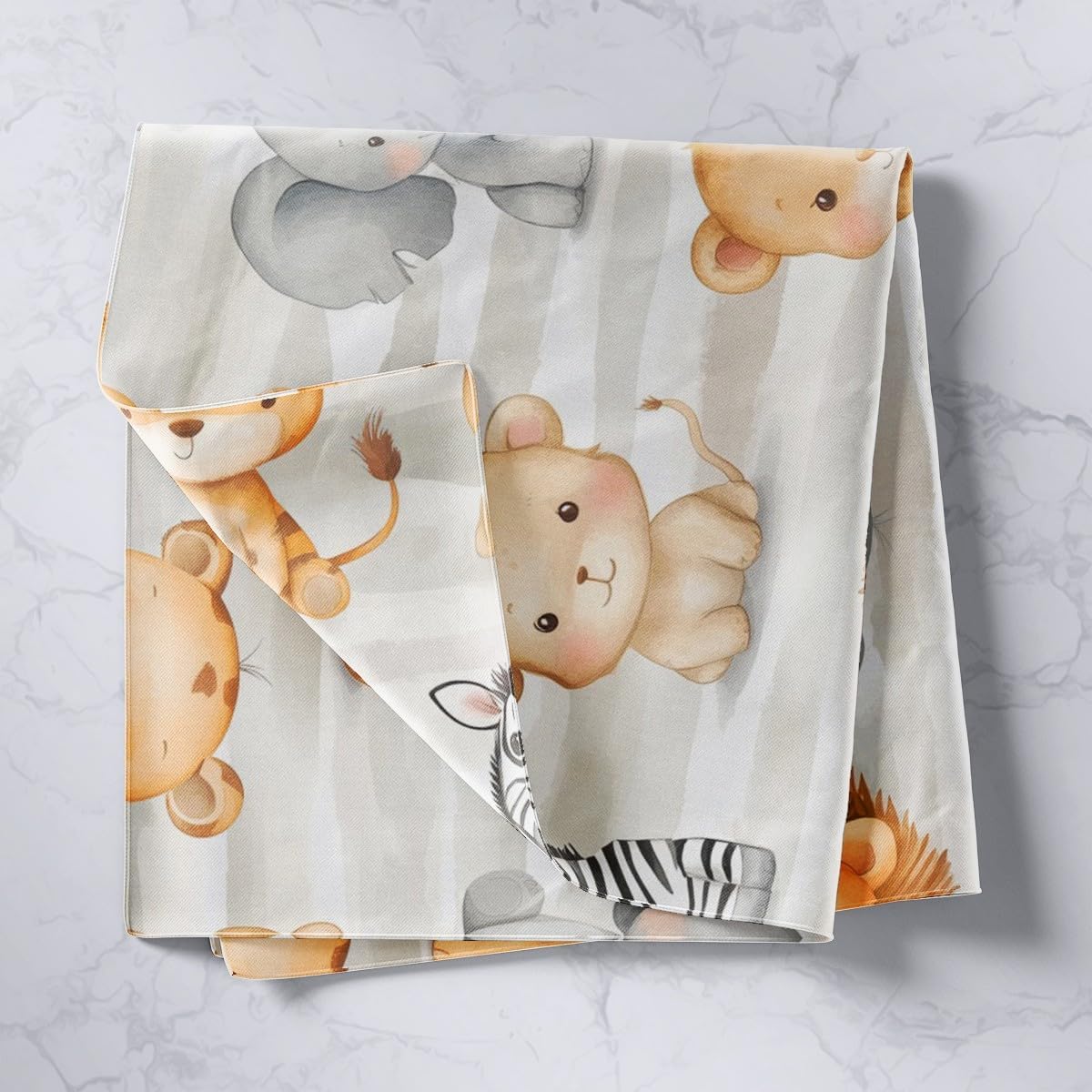 Cute Safari Jungle Animals Tap - Baby Nursery Zoo Animals 评论和价格