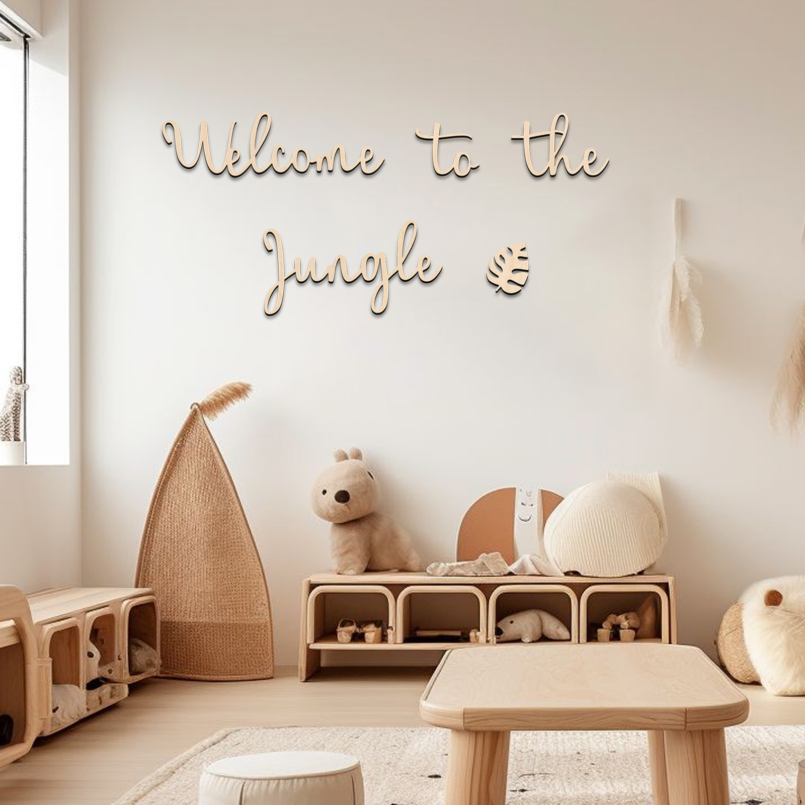 Welcome to the Jungle Wooden S - Baby Nursery Needs 评论和价格