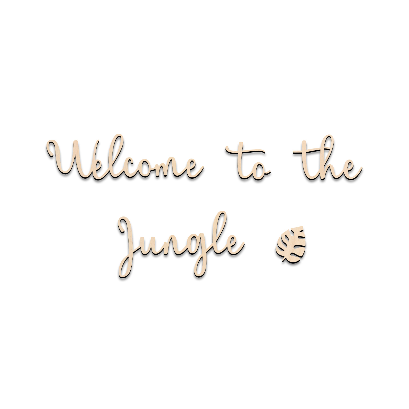 Welcome to the Jungle Wooden S - Baby Nursery Needs 评论和价格