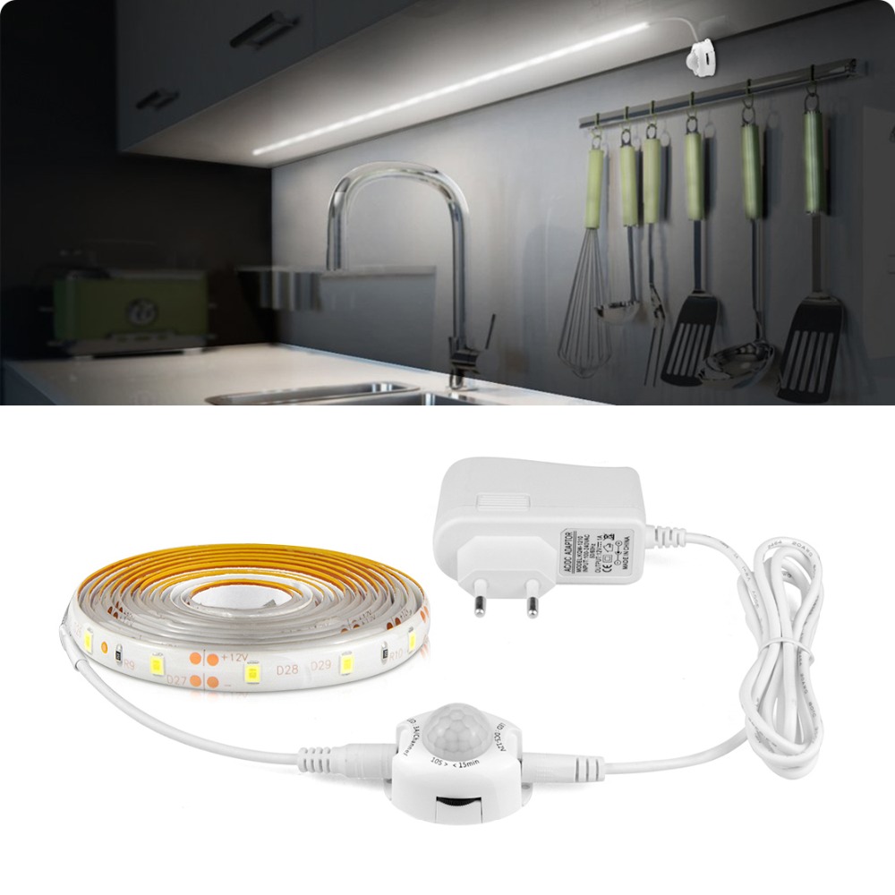 Wireless PIR Motion Sensor LED - Drawer Dresser White 评论和价格