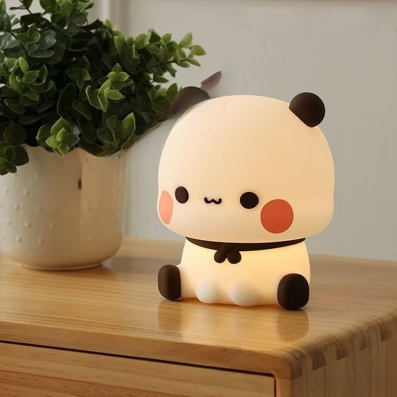 Panda Led Night Light Lamp Cut - Baby Nursery Dolls 评论和价格