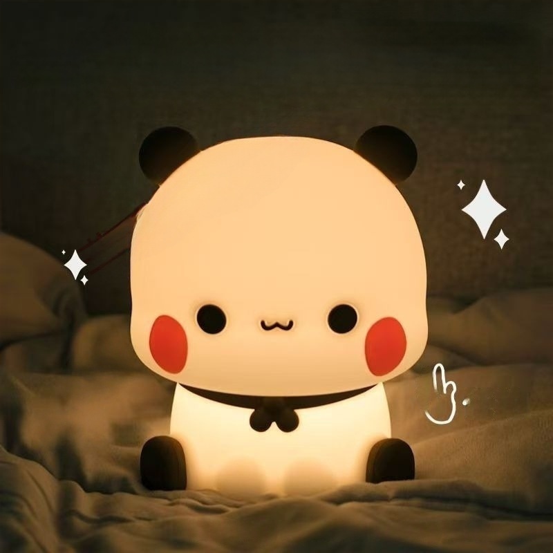 Panda Led Night Light Lamp Cut - Baby Nursery Dolls 评论和价格