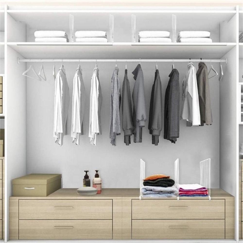 Space Saving Metal Closet Divi - Drawer Dresser White 评论和价格