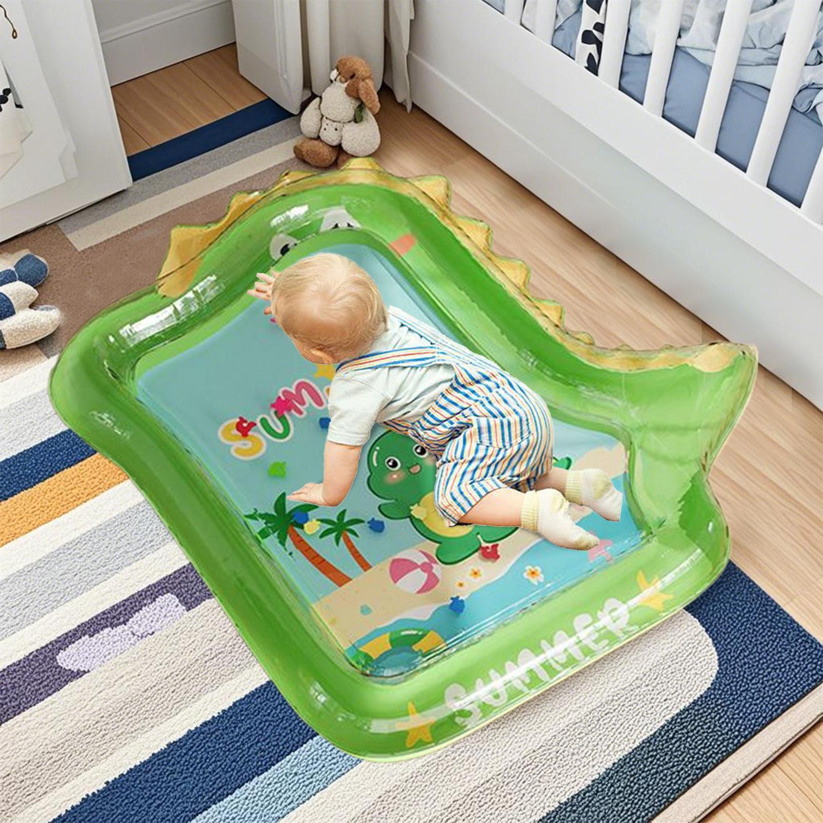 Inflatable Water Mat Cute Babi - Baby Nursery Water 评论和价格