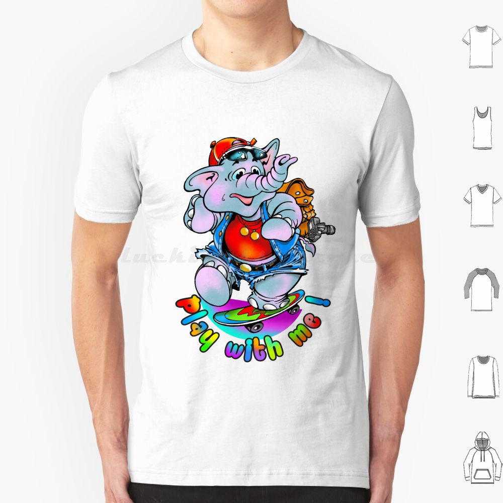 Play With Me ! T Shirt 6xl Cot - Baby Nursery Zoo Animals 评论和价格