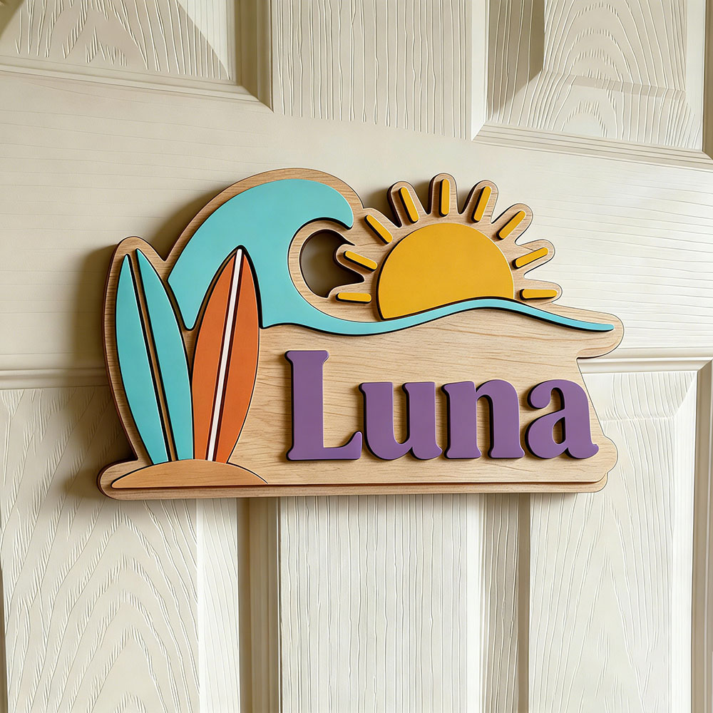 Custom Beach Wave Surfboard Su - Baby Nursery Toy 评论和价格
