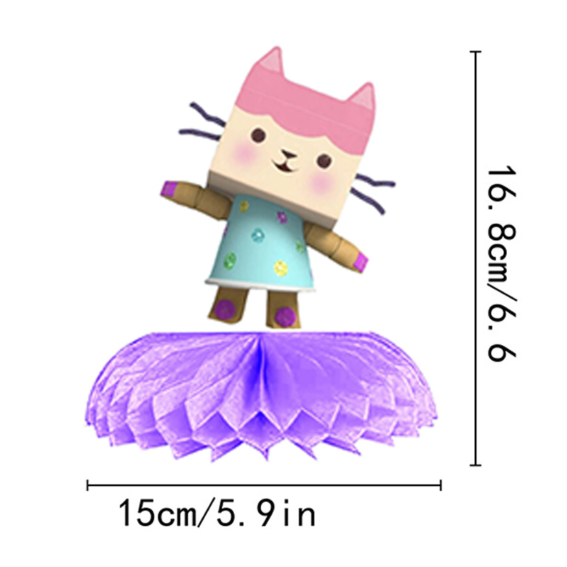 Gabby's Dollhouse paper honeyc - Baby Nursery Dolls 评论和价格