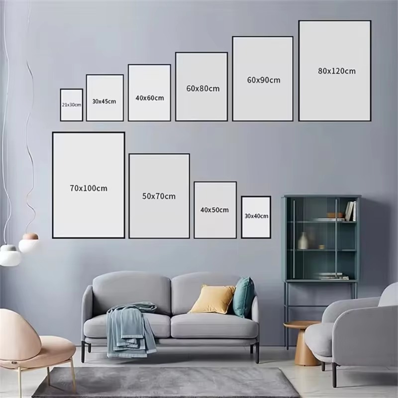 1pc frameless Funny Animals Ra - Baby Nursery Animal Pictures 评论和价格