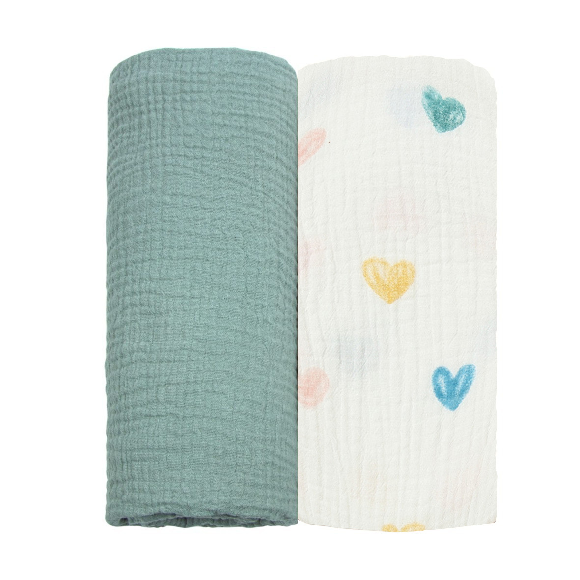 2PC/Set Baby Swaddle Blanket B - Baby Nursery Sale 评论和价格