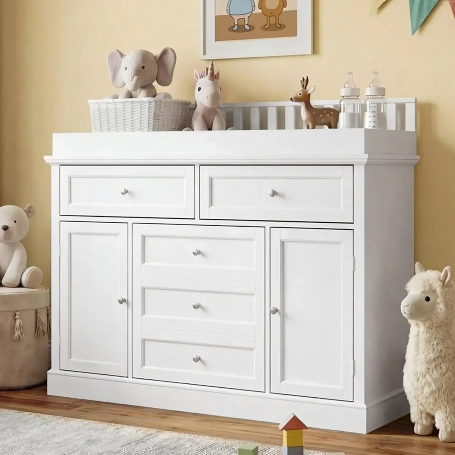 46 Baby Dresser with Changing  - Baby Nursery Dresser Changing Table 评论和价格