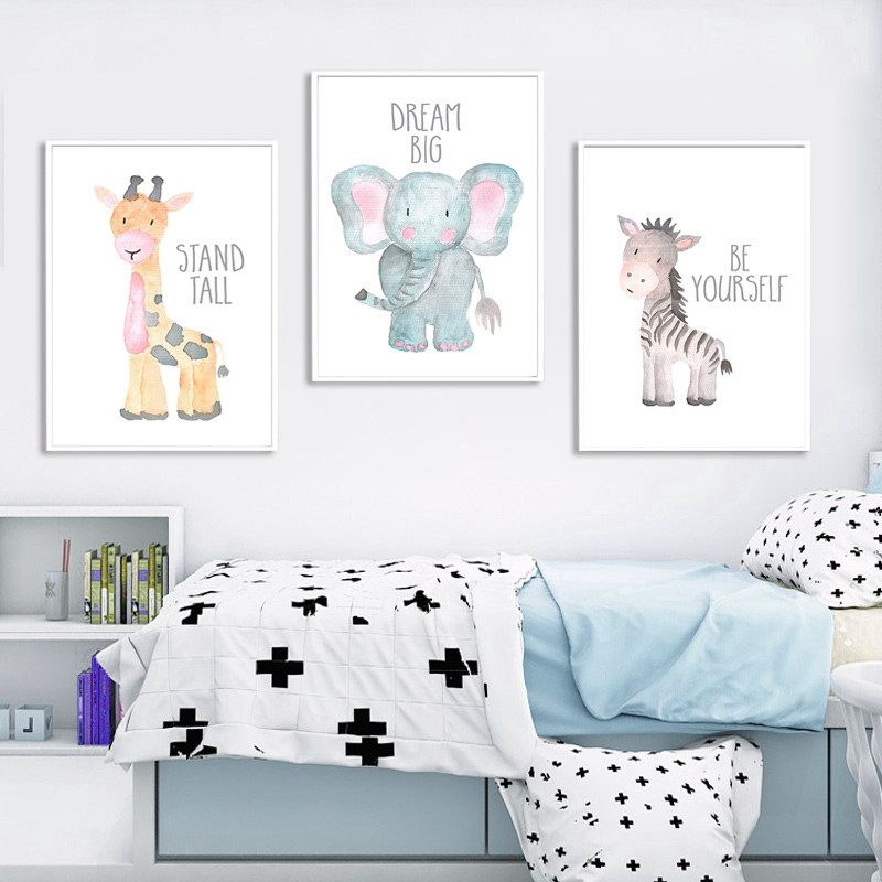 Baby Animal Lion Elephant Gira - Baby Nursery Animal Pictures 评论和价格