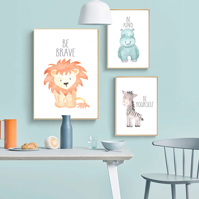 Baby Animal Lion Elephant Gira - Baby Nursery Animal Pictures 评论和价格